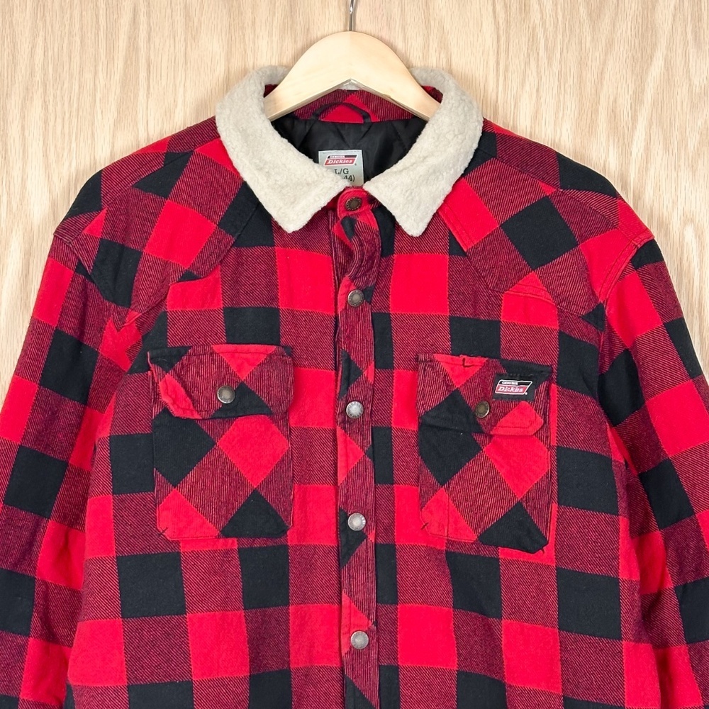 Dickies Buffalo Twill Sherpa Collar Jacket - Picture 2 of 10